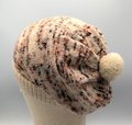 Hand-knit Slouchy Beanie - Superwash Merino