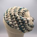 Knit Bubble Beanie - Superwash Merino