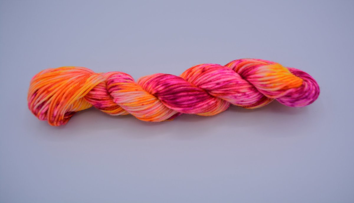 Superwash Sock mini skein - "Pop Rocks"