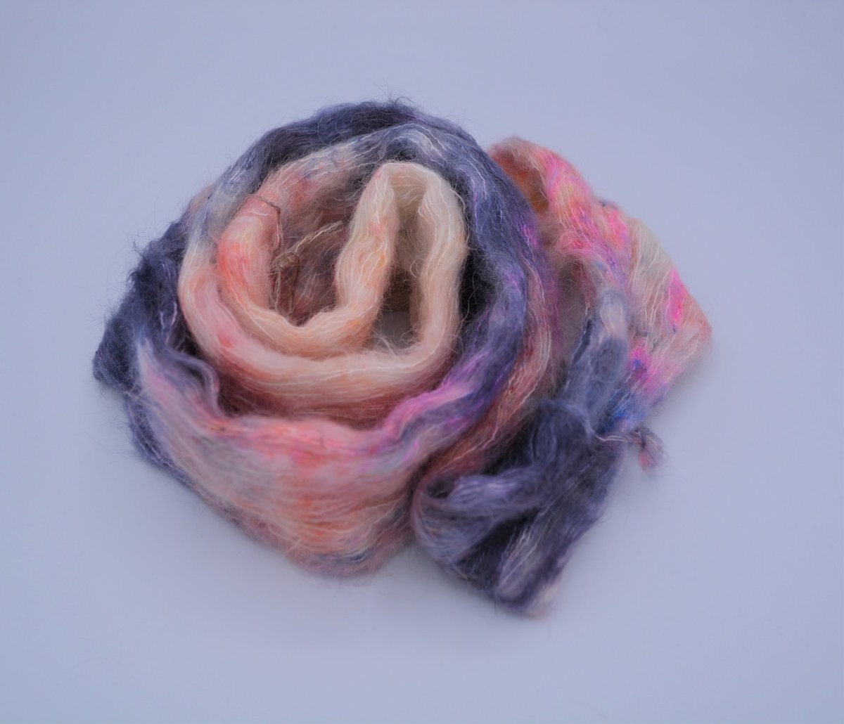 Baby Suri Alpaca Silk Cloud Mini Skein "Mazzy"