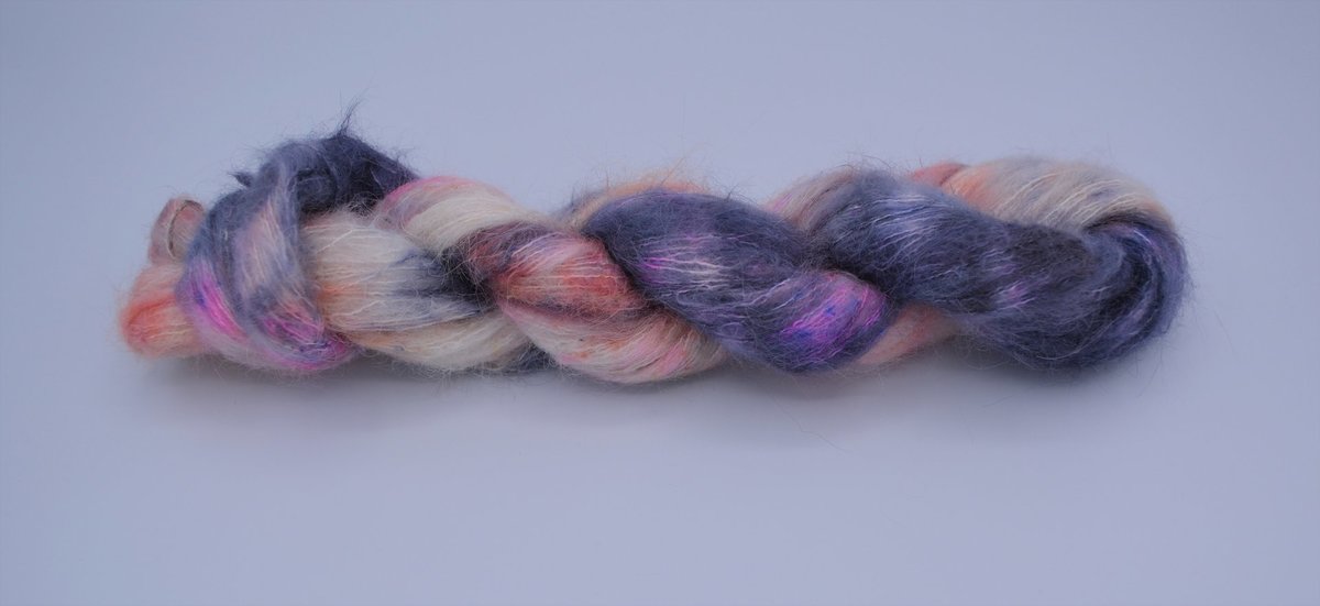 Baby Suri Alpaca Silk Cloud Mini Skein "Mazzy"