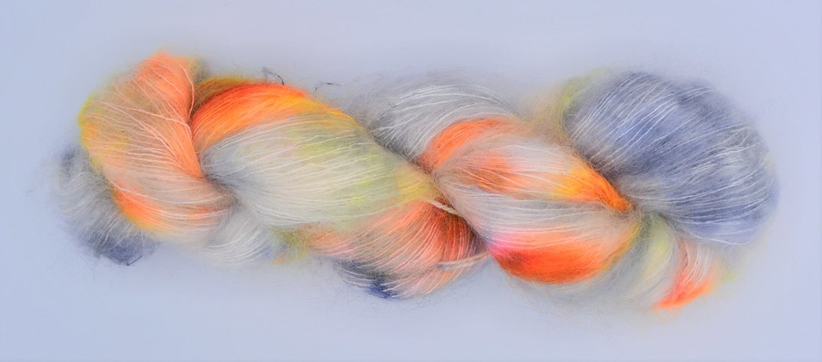 Super Kid Mohair Silk – Lace Yarn "James Webb"