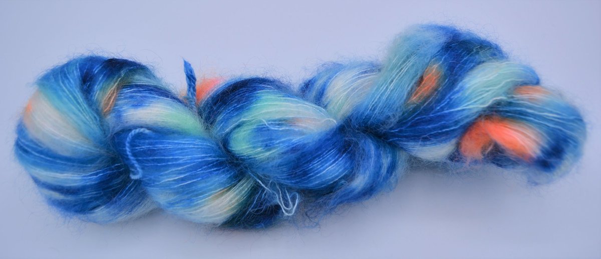 Super Kid Mohair Silk – Lace Yarn "Mondrian"