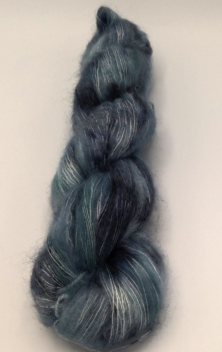 Super Kid Mohair Silk – Lace Yarn "Fathom"