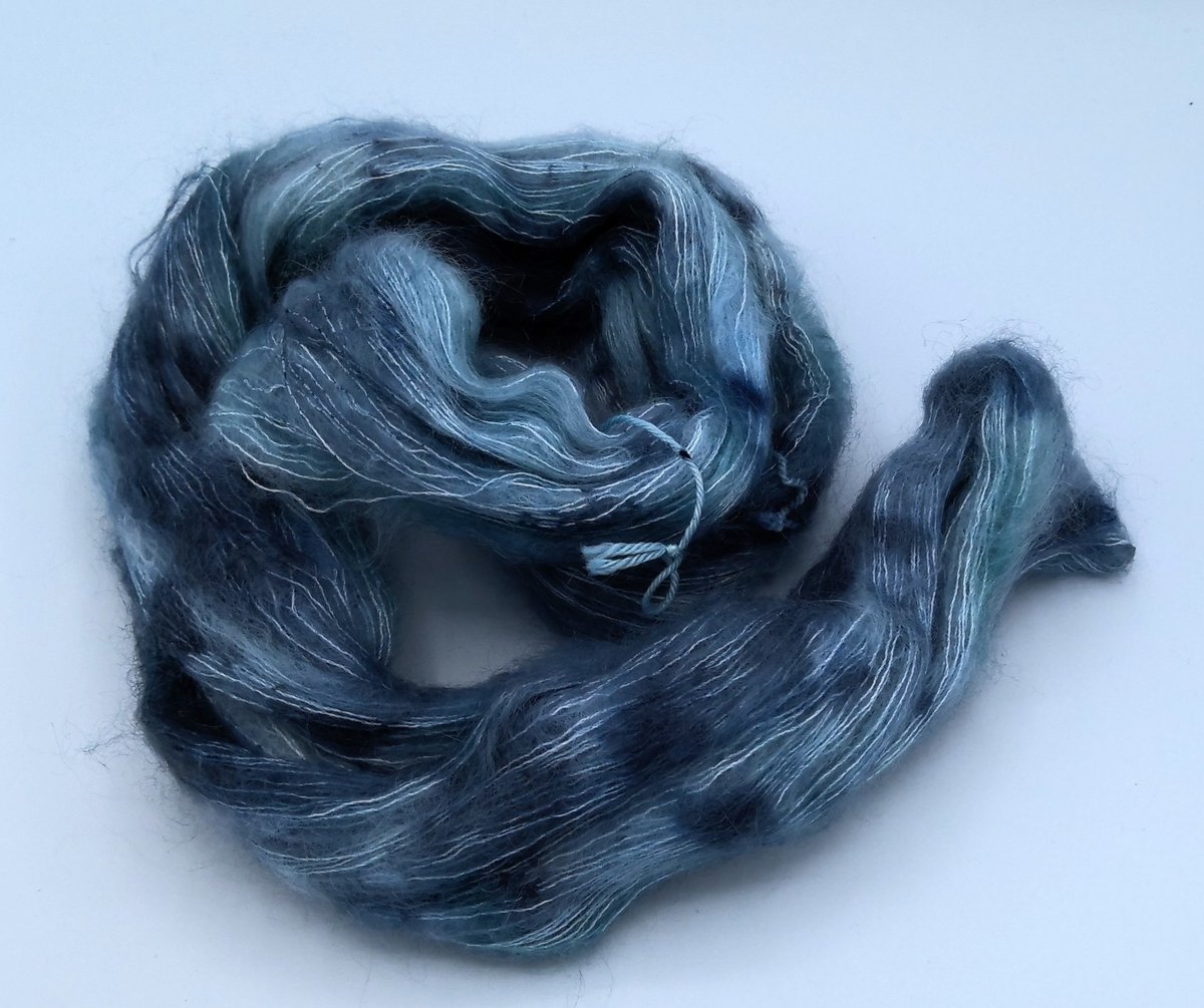 Super Kid Mohair Silk – Lace Yarn "Fathom"