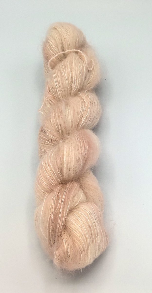 Super Kid Mohair Silk – Lace Yarn "Biscuit"