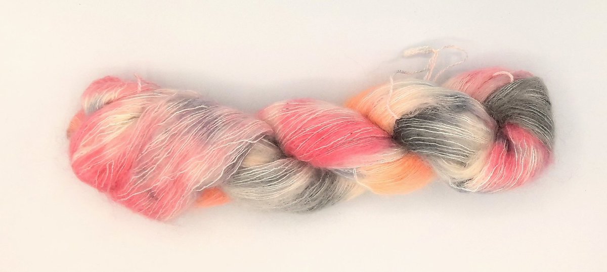 Super Kid Mohair Silk – Lace Yarn "Love's Young Dream"