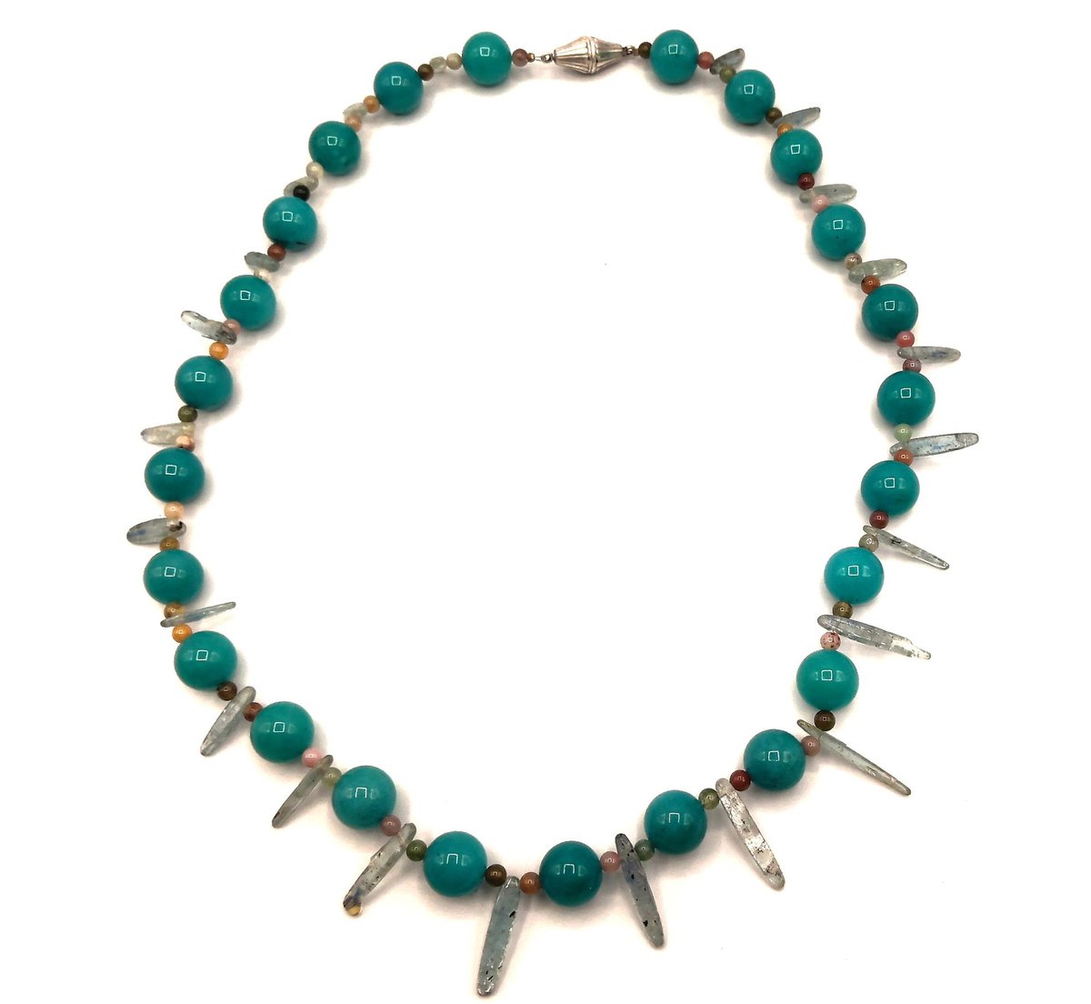 Glass Labradorite deco Necklace