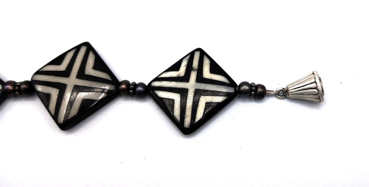 Geometric Inlay Bracelet