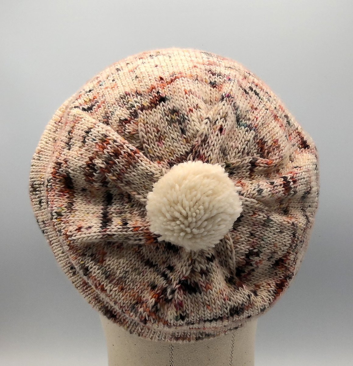 Hand-knit Slouchy Beanie - Superwash Merino