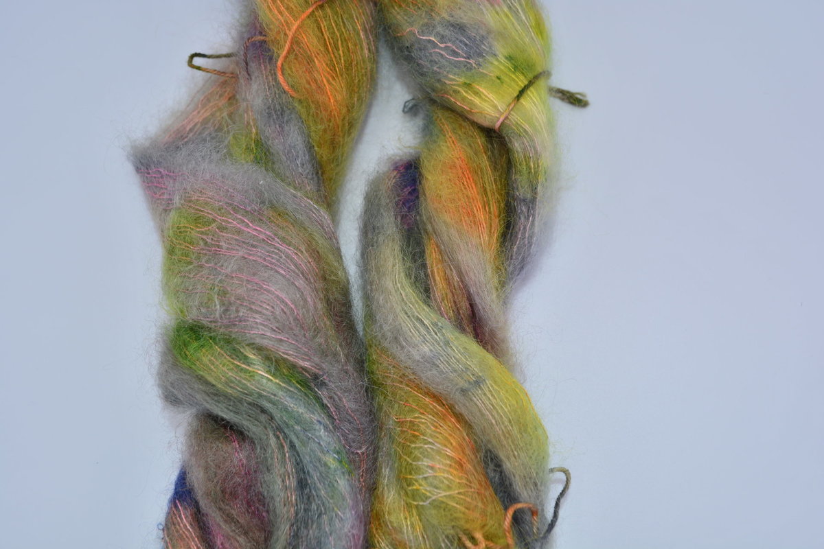 Super Kid Mohair Silk – Lace Yarn "Giverny"