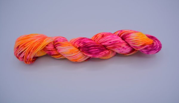 Superwash Sock mini skein - "Pop Rocks"