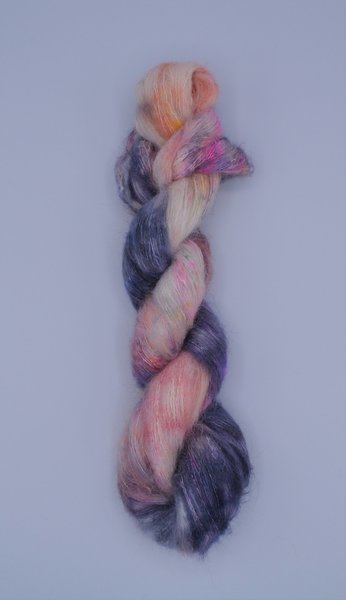 Baby Suri Alpaca Silk Cloud Mini Skein "Mazzy"