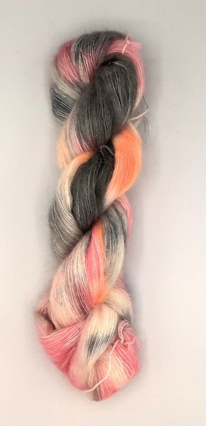 Super Kid Mohair Silk – Lace Yarn "Love's Young Dream"