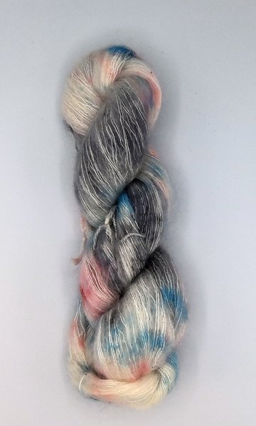 Super Kid Mohair Silk – Lace Yarn "Bastille Day"