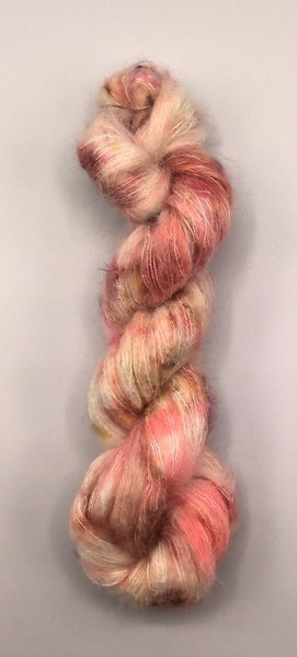 Baby Suri Alpaca Silk Cloud Mini Skein "Poem"